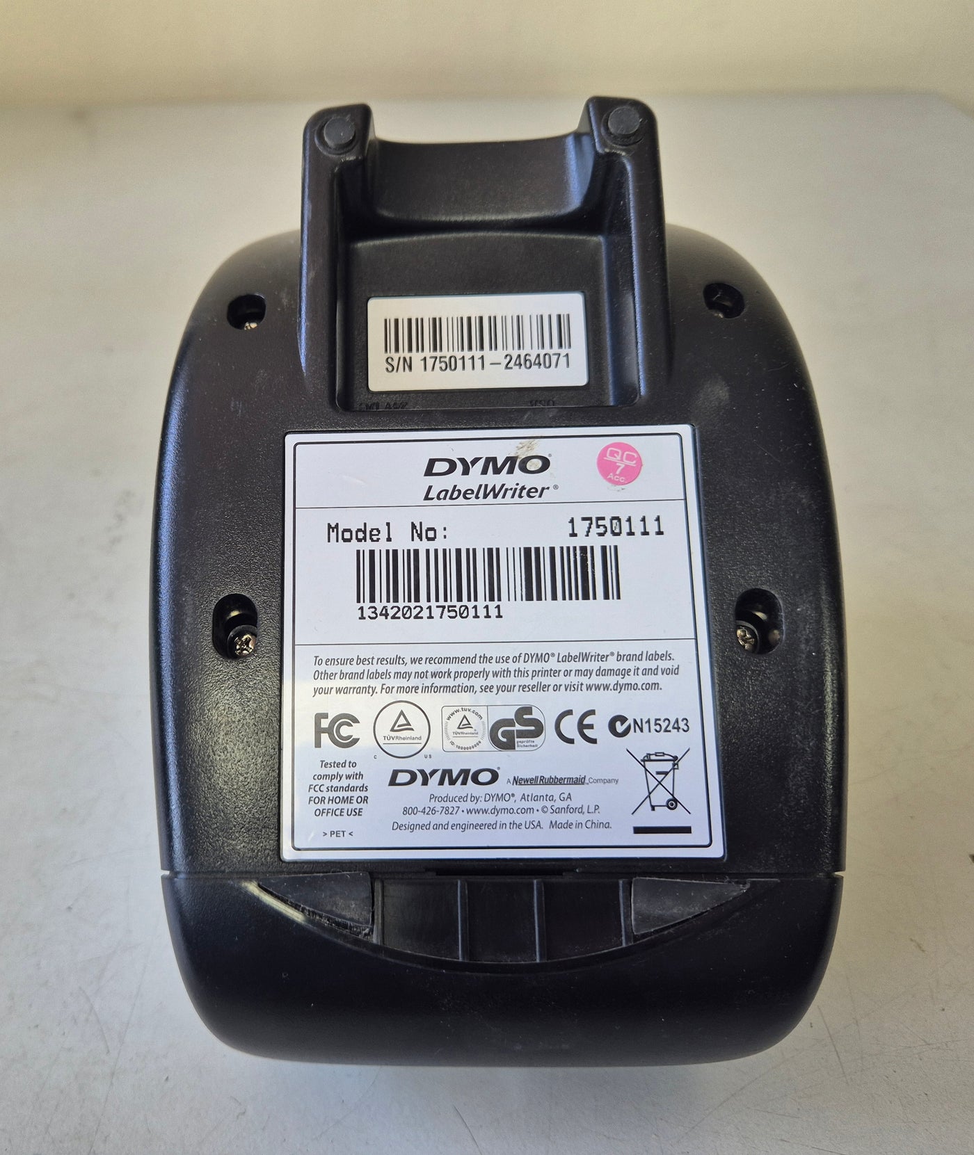 Dymo LabelWriter 450 Turbo Label Printer NO PSU - w/ usb cable ( 1750111 ) USED