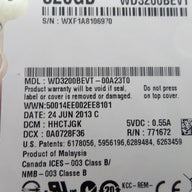 Western Digital 320Gb SATA 5400rpm 2.5in HDD ( WD3200BEVT-60A23T0  Western Digital )