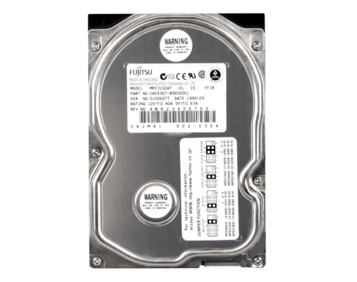 Fujitsu 10.2GB IDE 5400rpm 3.5" HDD ( CA05367-B943000E MPE3102AT ) REF