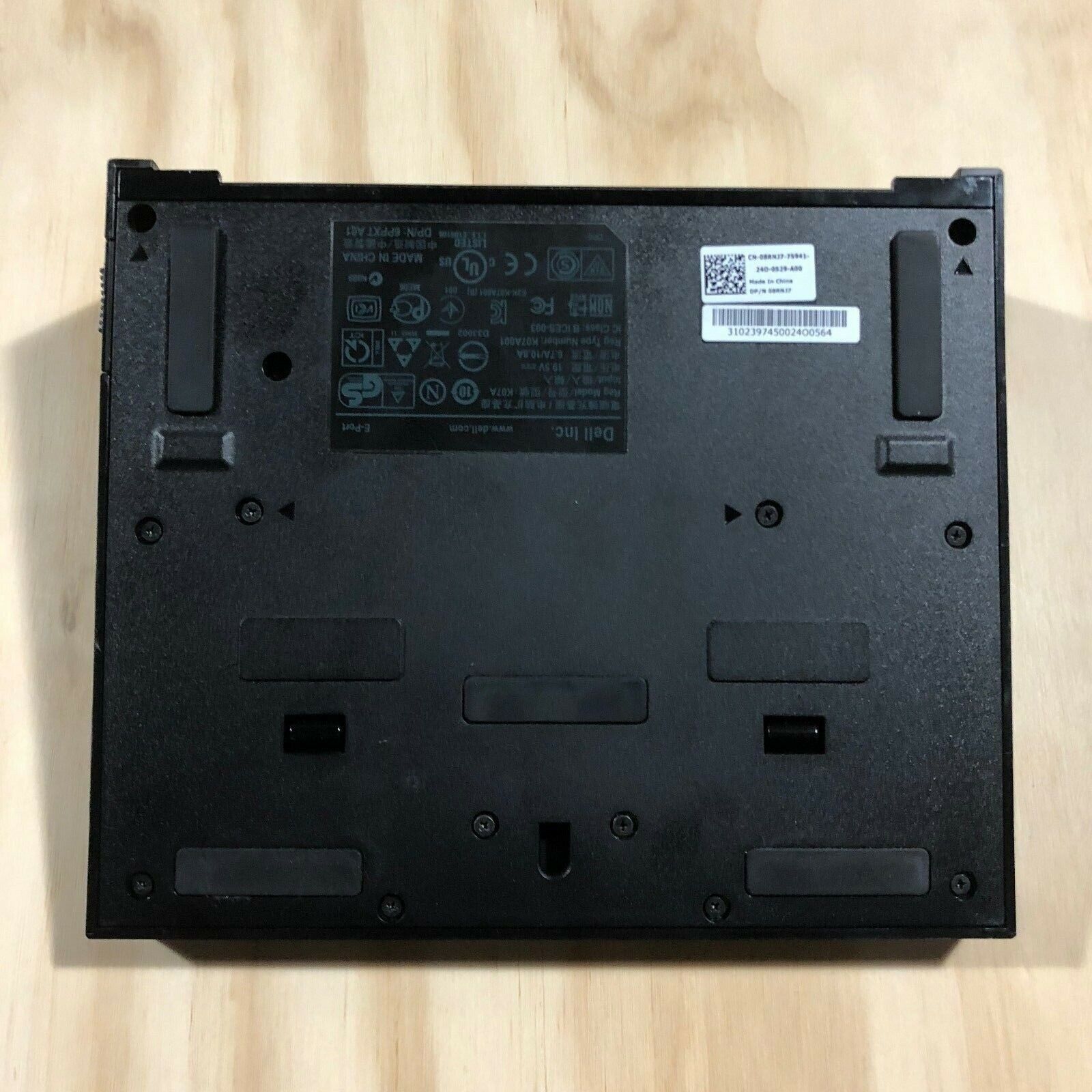 Dell E-port 2.0 Docking Station With PSU (8RNJ7 K07A 6PPXT A01 Used)
