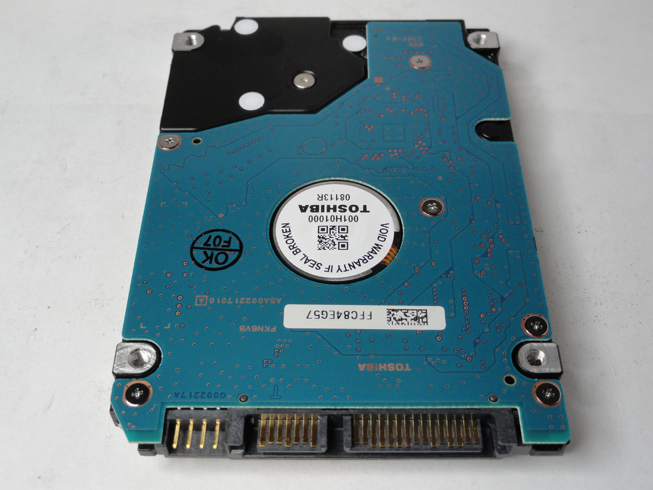 PR20460_HDD2D92_Toshiba 160Gb SATA 5400rpm 2.5in HDD - Image3