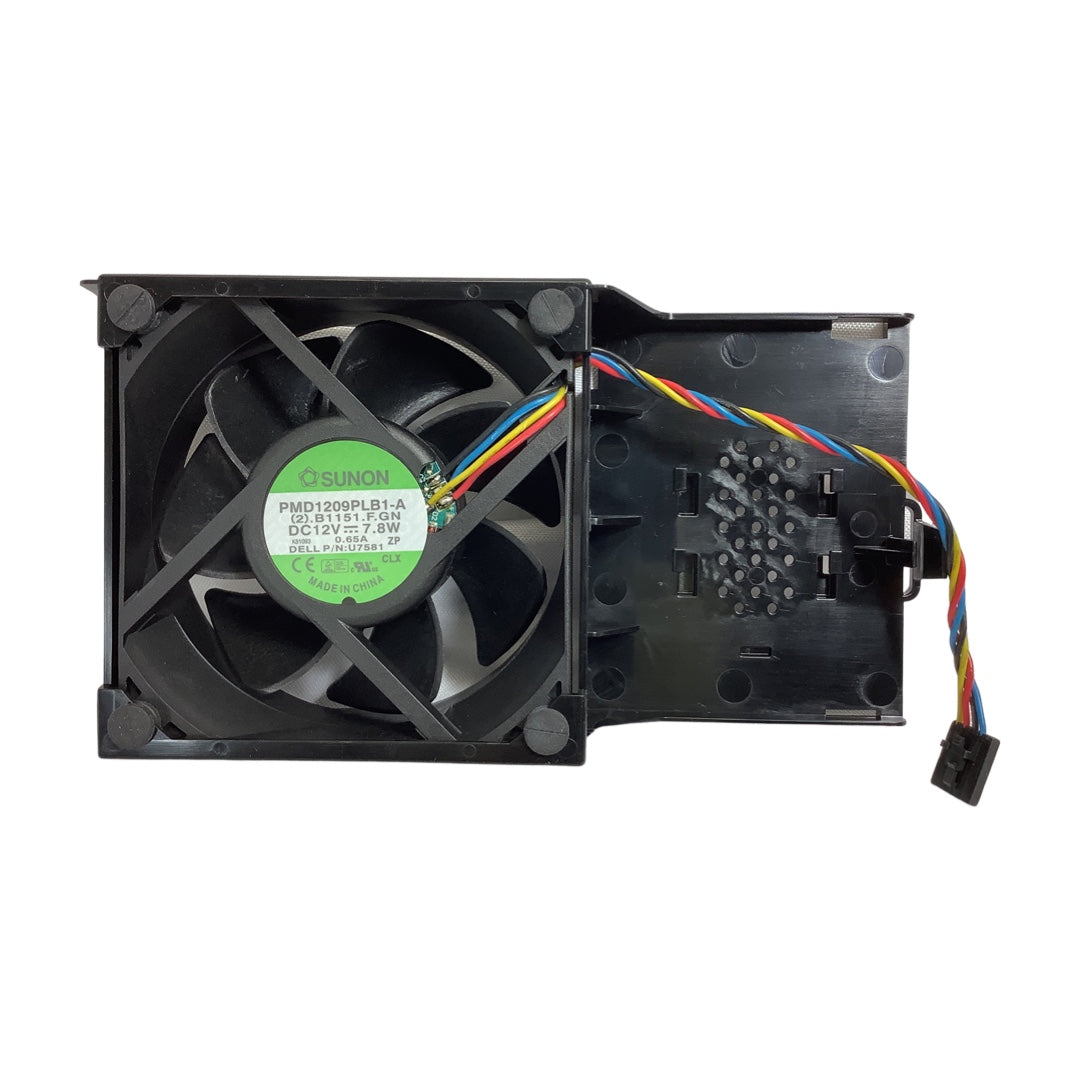 Sunon Dell Optiplex GX280/520/620 12V 7.8W Fan Assembly ( Y5299 PMD1209PLB1-A U7581 0M6792 ) USED