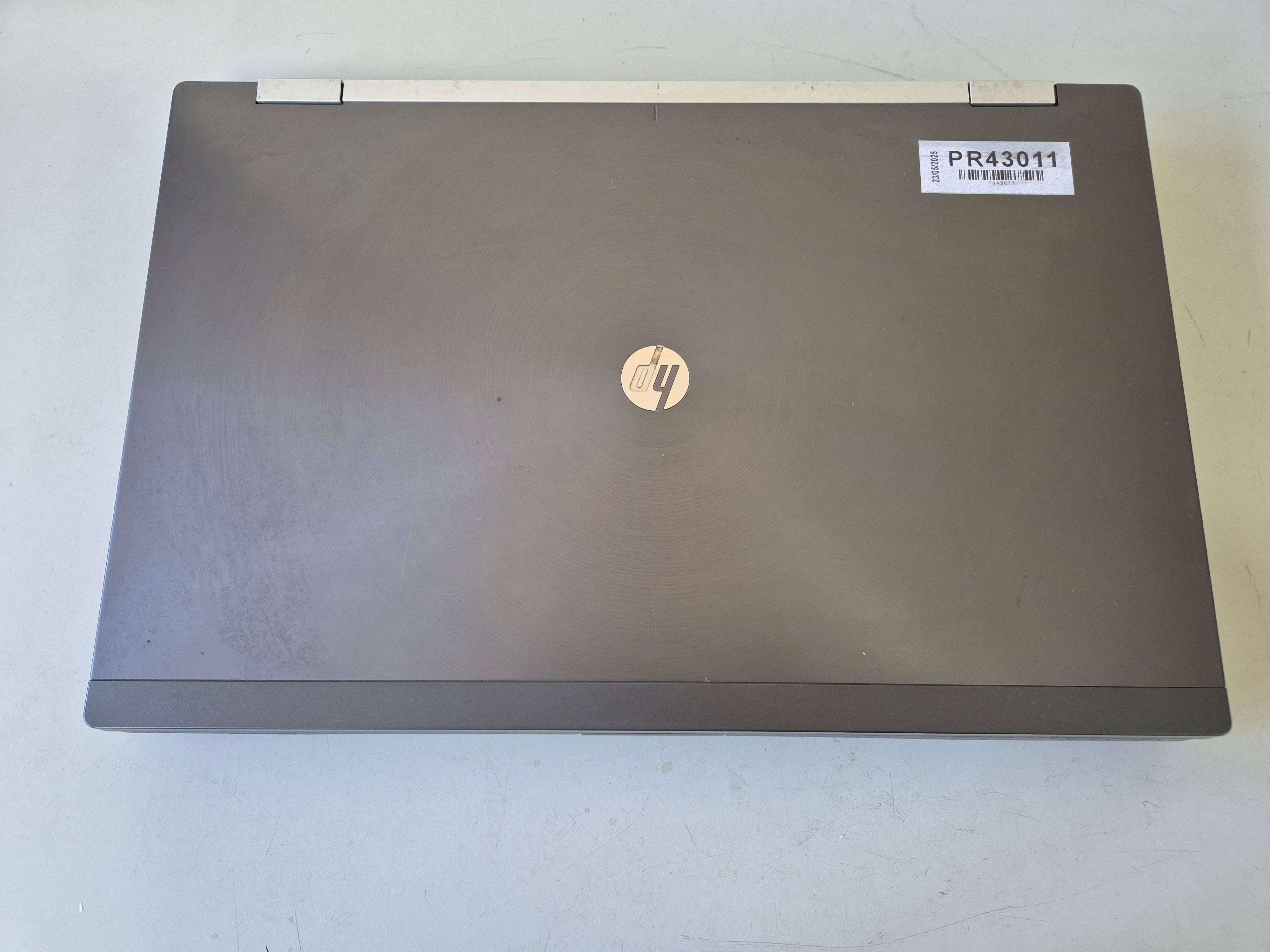 HP EliteBook 8760W 500GB HDD 8GB RAM DVD i7-2670QM 2.20GHz Win10 17.3" USED