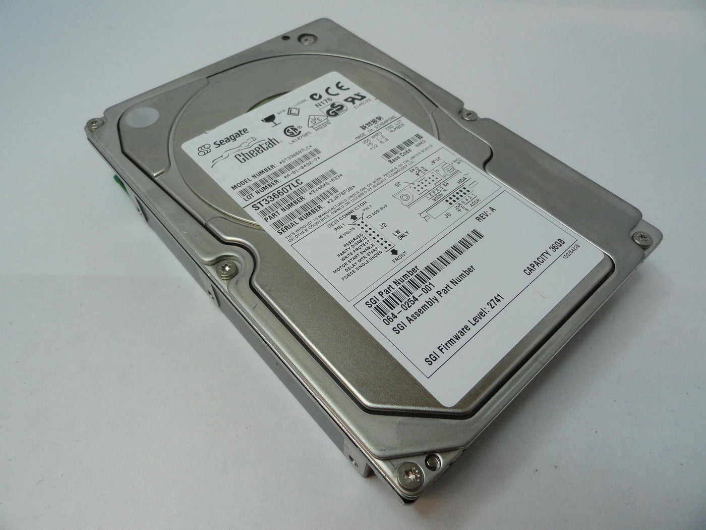 PR22392_9V4006-033_Seagate SGI 36Gb SCSI 80 Pin 10Krpm 3.5in HDD - Image3