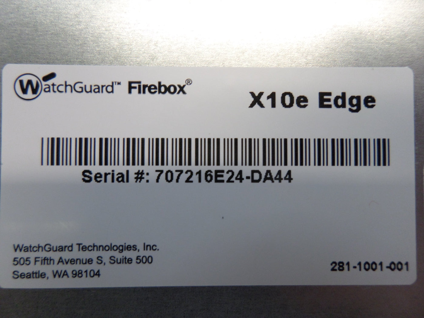 PR26315_X10e_WatchGuard XP2E6 Firebox X10e Edge - Image7