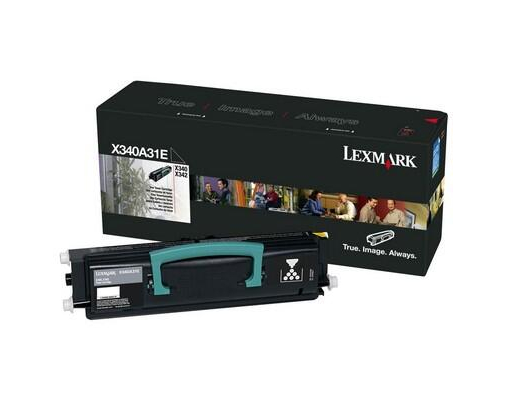 Lexmark 2500 page Black Toner Cartridge ( 7376975 X340A31E ) NEW OLD STOCK FINAL SALE