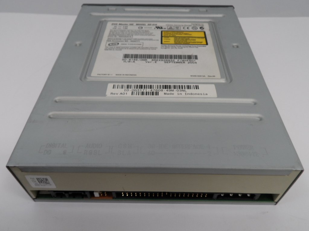 Toshiba/Samsung 16x DVD Master 16e DVD Drive ( SD-616  USED )