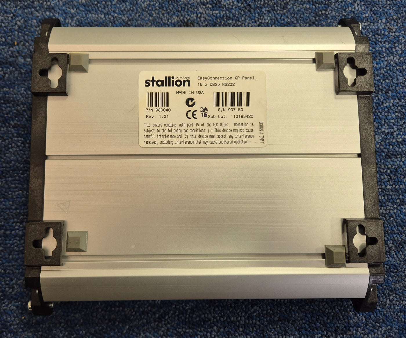 Stallion XP Easy Connection 16-Port ASYNC Panel ( 980040 ) USED