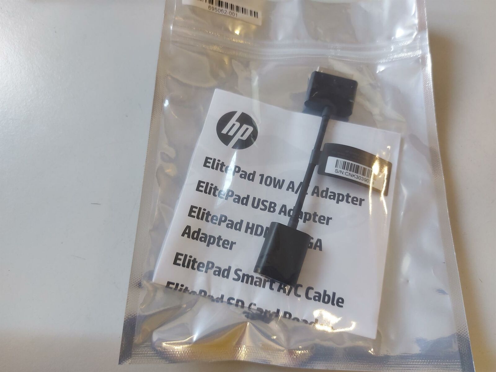 Genuine HP HSTNN-GD03 ElitePad USB Adapter Cable ( 695062-001 ) NEW