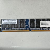 Elixir 512MB PC3200 DDR-400MHz CL3 184-Pin DIMM ( M2Y51264DS88B1G-5T ) REF