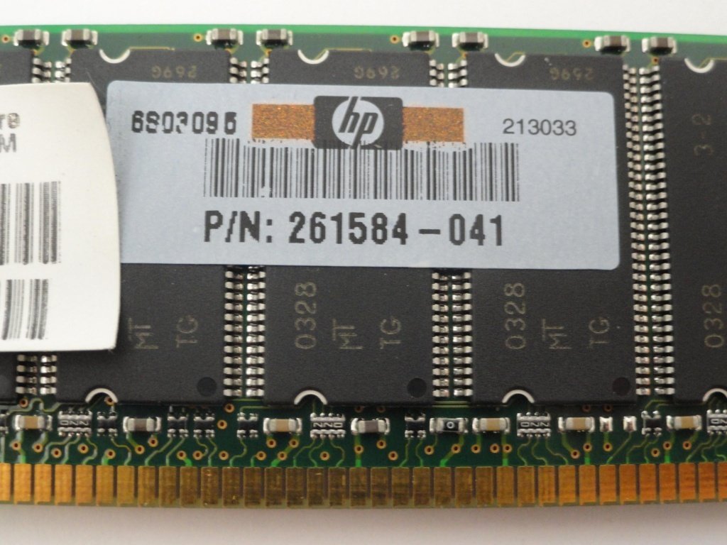 PR17082_PC210R-25331-Z_Micron HP 512Mb DDR-266 CL2.5 ECC Reg RAM Module - Image3