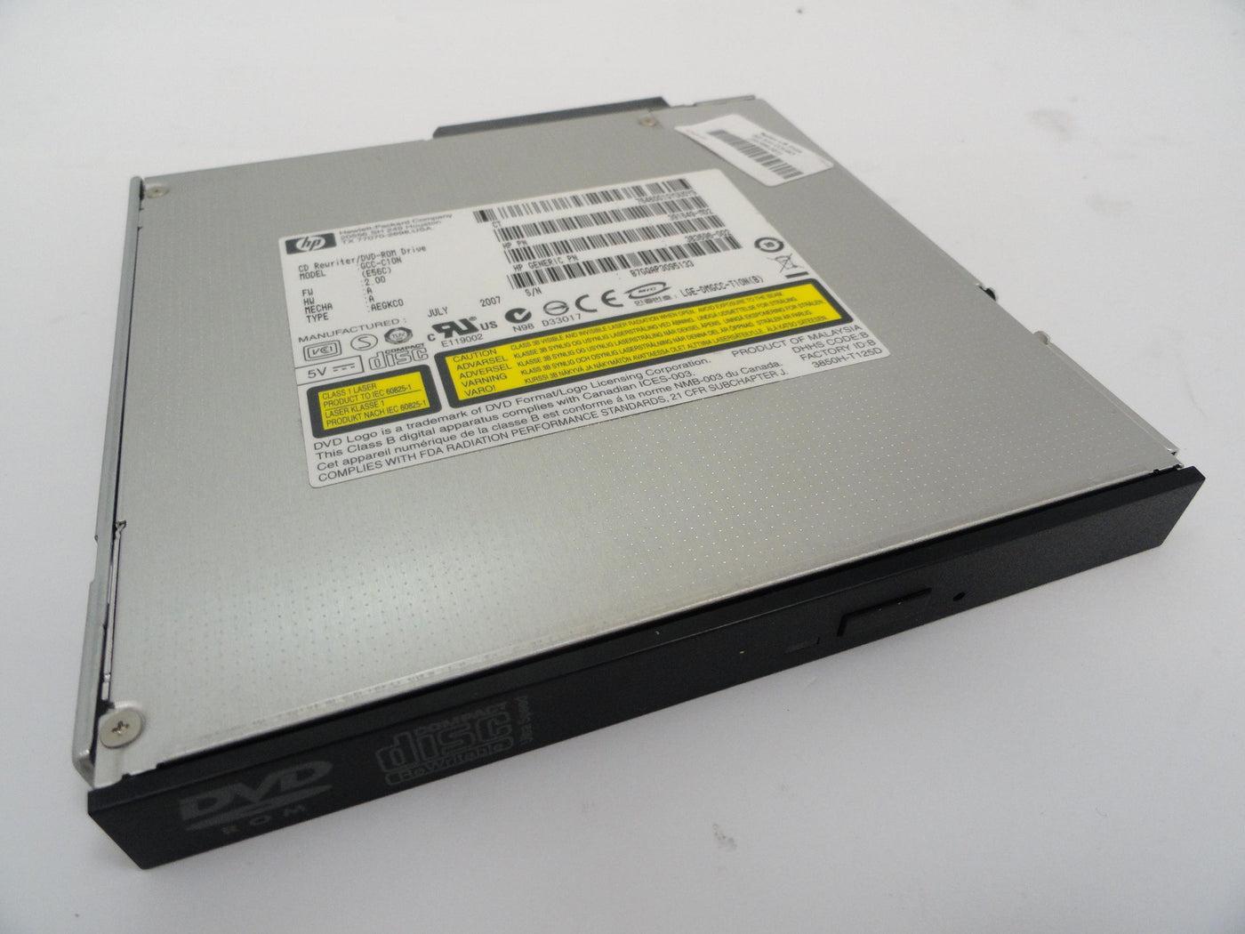 PR10887_399959-001_HP 24x DVDR CDRW 5.25in Slimline Drive - Image4
