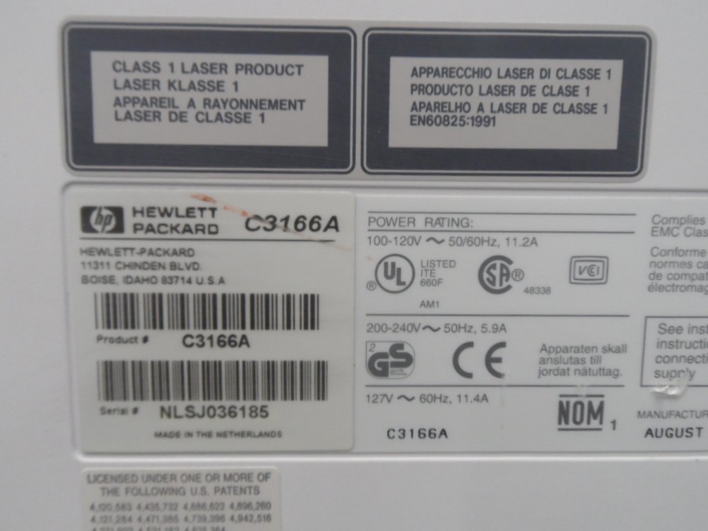 PR19049_C3166A_HP LaserJet 5Si MX Printer + 2000 Sheet Input Tray - Image3