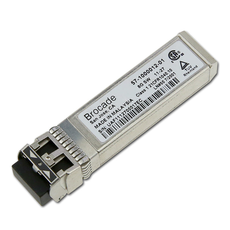 Brocade 8G FC SWL SFP+ Transceiver 8-PACK ( 57-1000012-01 ) REF