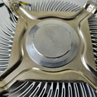 Intel Sanyo Denki DC12V 0.28A Heatsink and CPU Cooling Fan ( C91968-004 ) USED