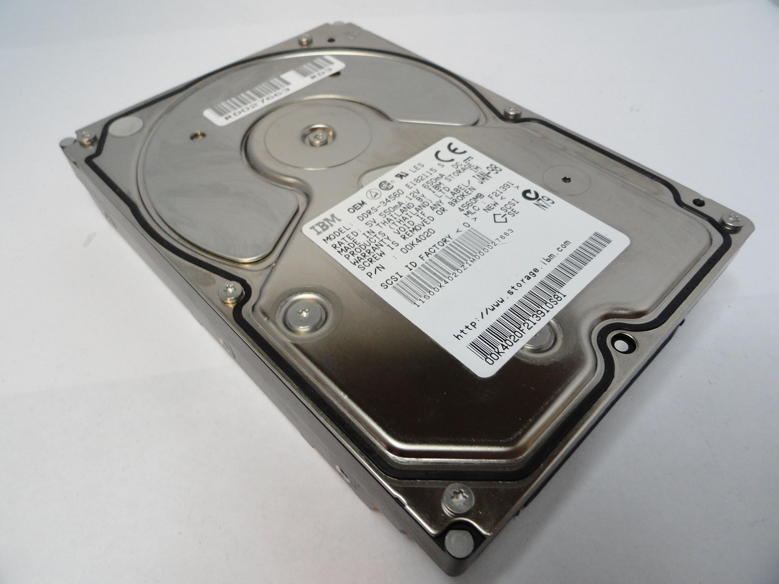 PR19194_00K4020_IBM 4.5GB SCSI 80 Pin 7200rpm 3.5in HDD - Image3
