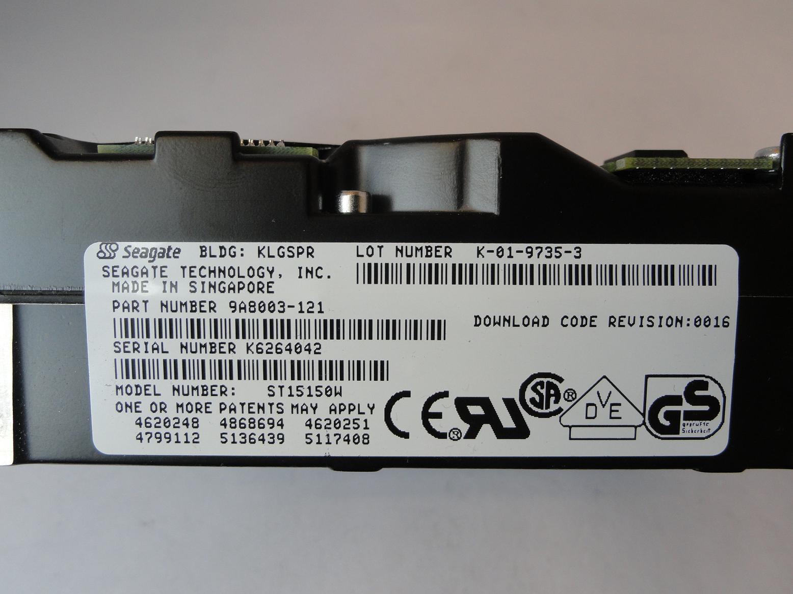 PR23160_9A8003-121_Seagate Digital 4.3GB SCSI 68Pin 7200rpm 3.5in HDD - Image4