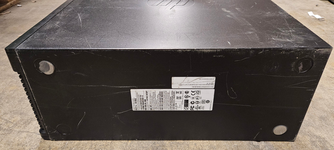 HP Z220 CMT 4GB RAM Xeon E3-1240 3.4GHz NO HDD NO OS Dual DVI Nvidia Quadro FX WinXP Pro COA ( WM481ET#ABU ) USED
