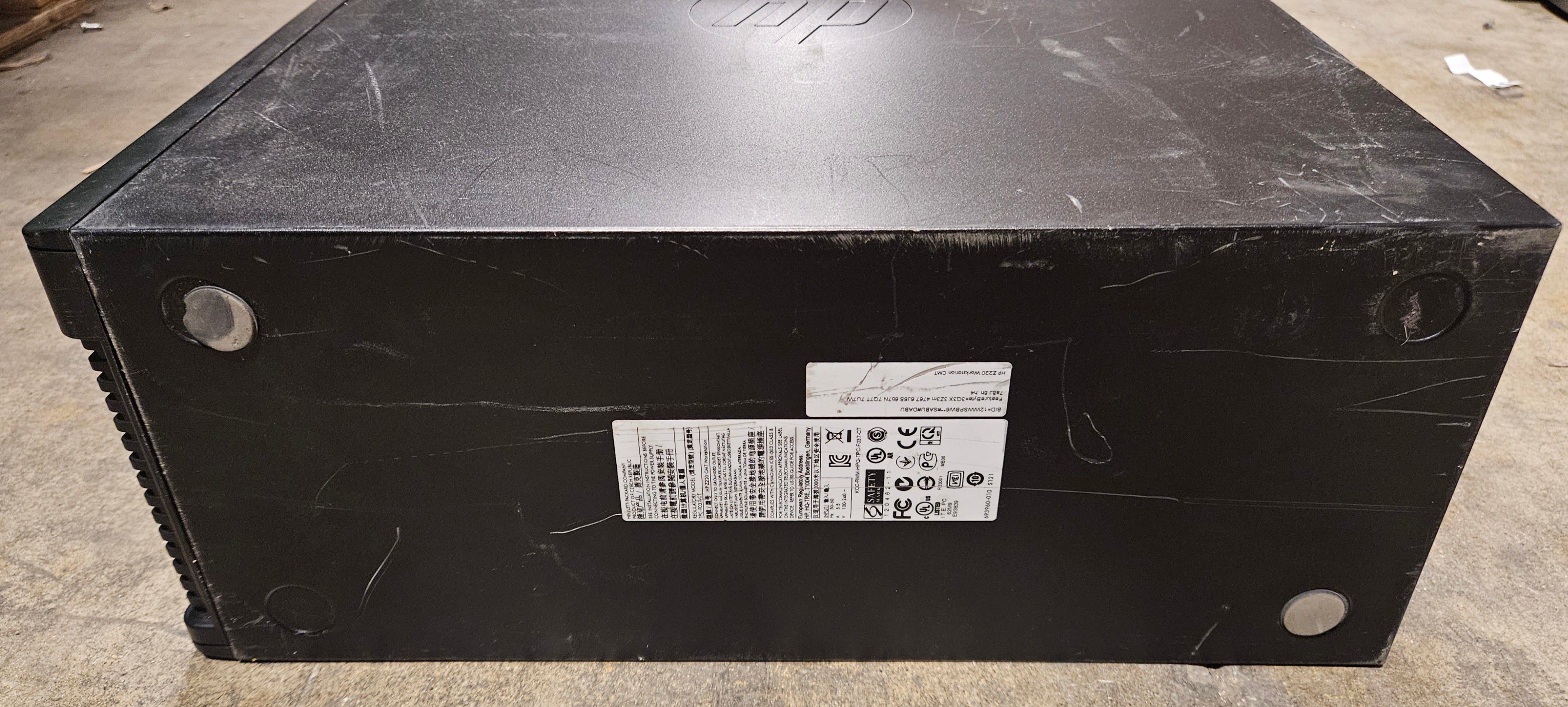 HP Z220 CMT 4GB RAM Xeon E3-1240 3.4GHz NO HDD NO OS Dual DVI Nvidia Quadro FX WinXP Pro COA ( WM481ET#ABU ) USED