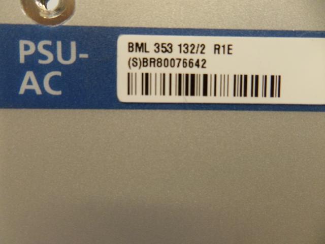 Ericsson BMl 353 132/2 PSU-AC Unit ( BML 353 132/2 R1E 7000886-J600 REV.1F ) USED