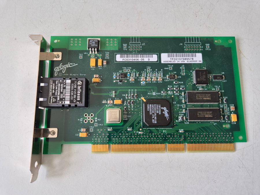 Qlogic Fibre Channel TX PCI Host Bus Adapter ( FC0310406-05 ) USED