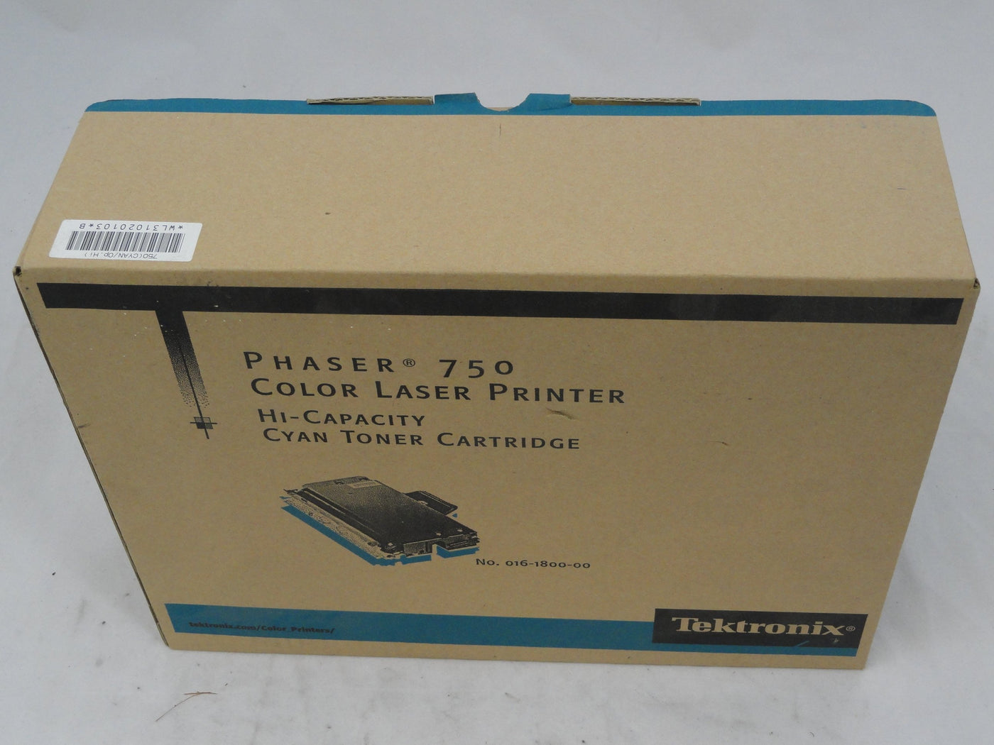 Tektronix Xerox Phaser 750 Hi Capacity Cyan Toner Cartridge ( 016-1800-00 16180000 ) NOB FINAL SALE