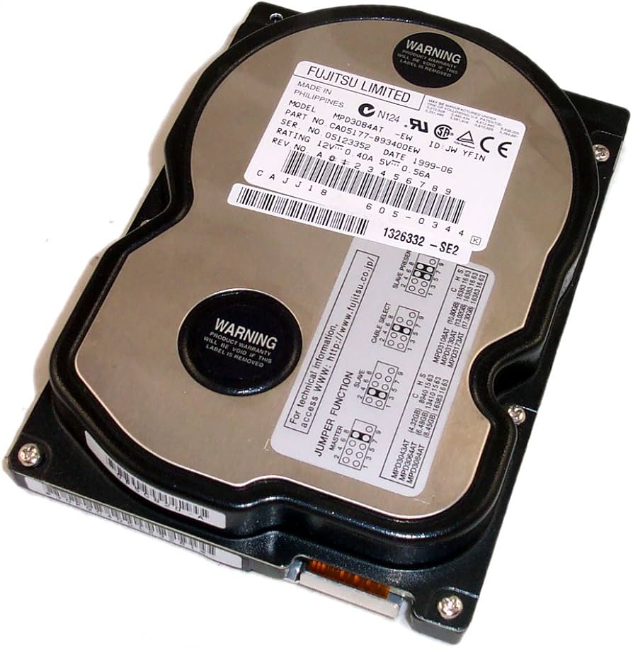 Fujitsu 8.4Gb IDE 5400rpm 3.5in HDD ( CA05177-B83400SN MPD3084AT ) REF
