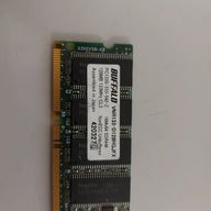 Buffalo 128MB 133MHz PC133S CL3 nonECC Unbuffered SDRAM SODIMM VNR133-D128HGJFX