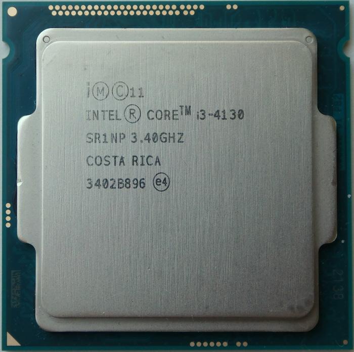 INTEL Core i3 3.40GHz 3.40Ghz Dual (2) Core LGA1150 54W CPU. (SR1NP)
