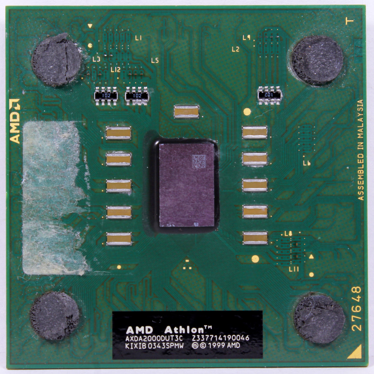 AMD Athlon XP 2000 1.66GHz 462 CPU ( AXDA2000DUT3C ) USED