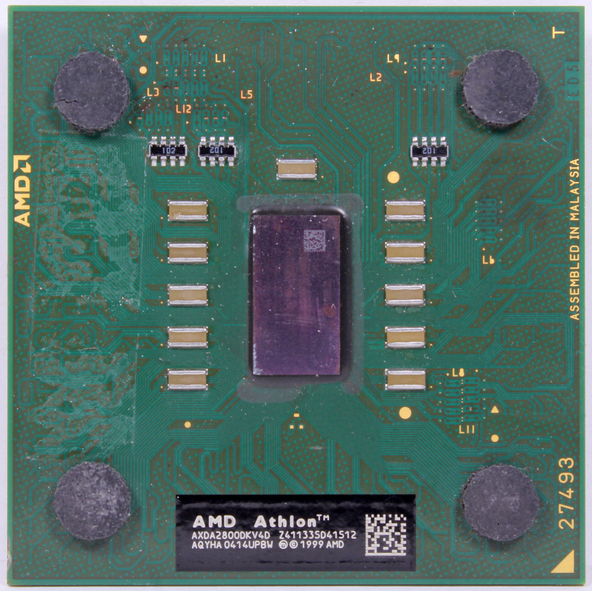 AMD Athlon XP 2800+ 2.83GHz Socket A CPU ( AXDA2800DKV4D ) USED