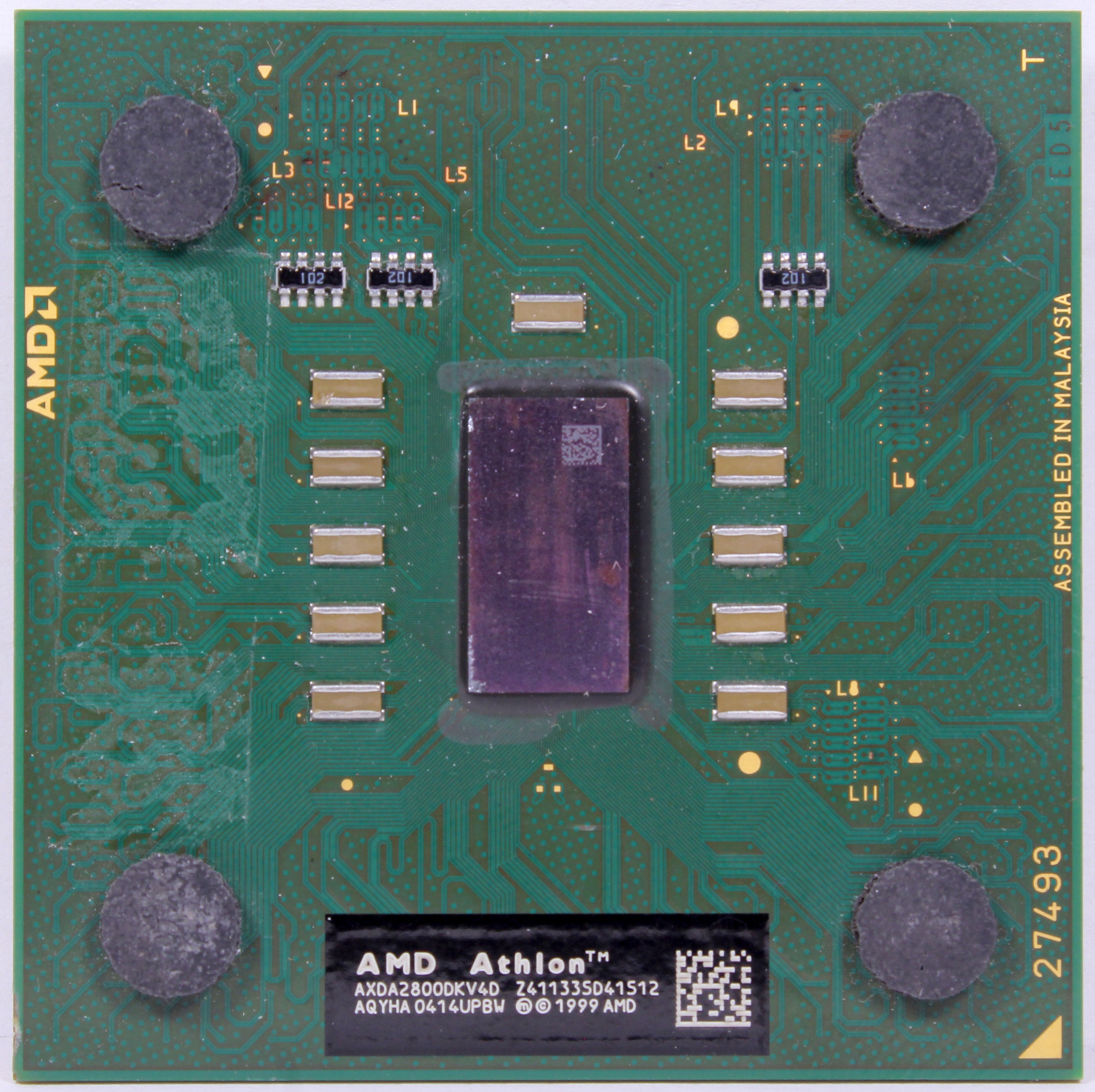 AMD Athlon XP 2800+ 2.83GHz Socket A CPU ( AXDA2800DKV4D ) USED