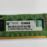 HP Micron 2GB PC3-10600 DDR3( MT18JSF25672PDZ-1G4G1FF 500202-061 501533-001 ) REF 