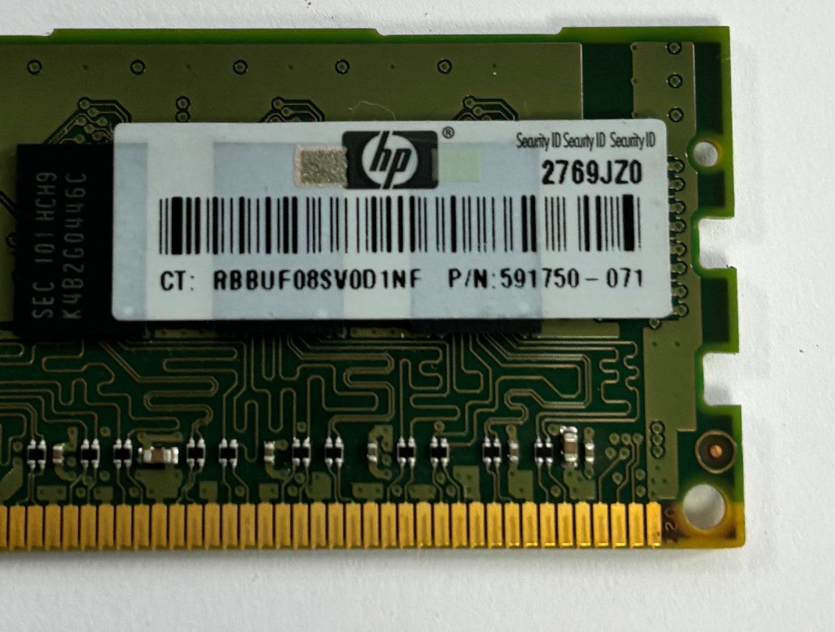Samsung PC3-10600 4GB ECC Reg ( M393B5270CH0-CH9Q5 591750-171 595096-001 ) REF