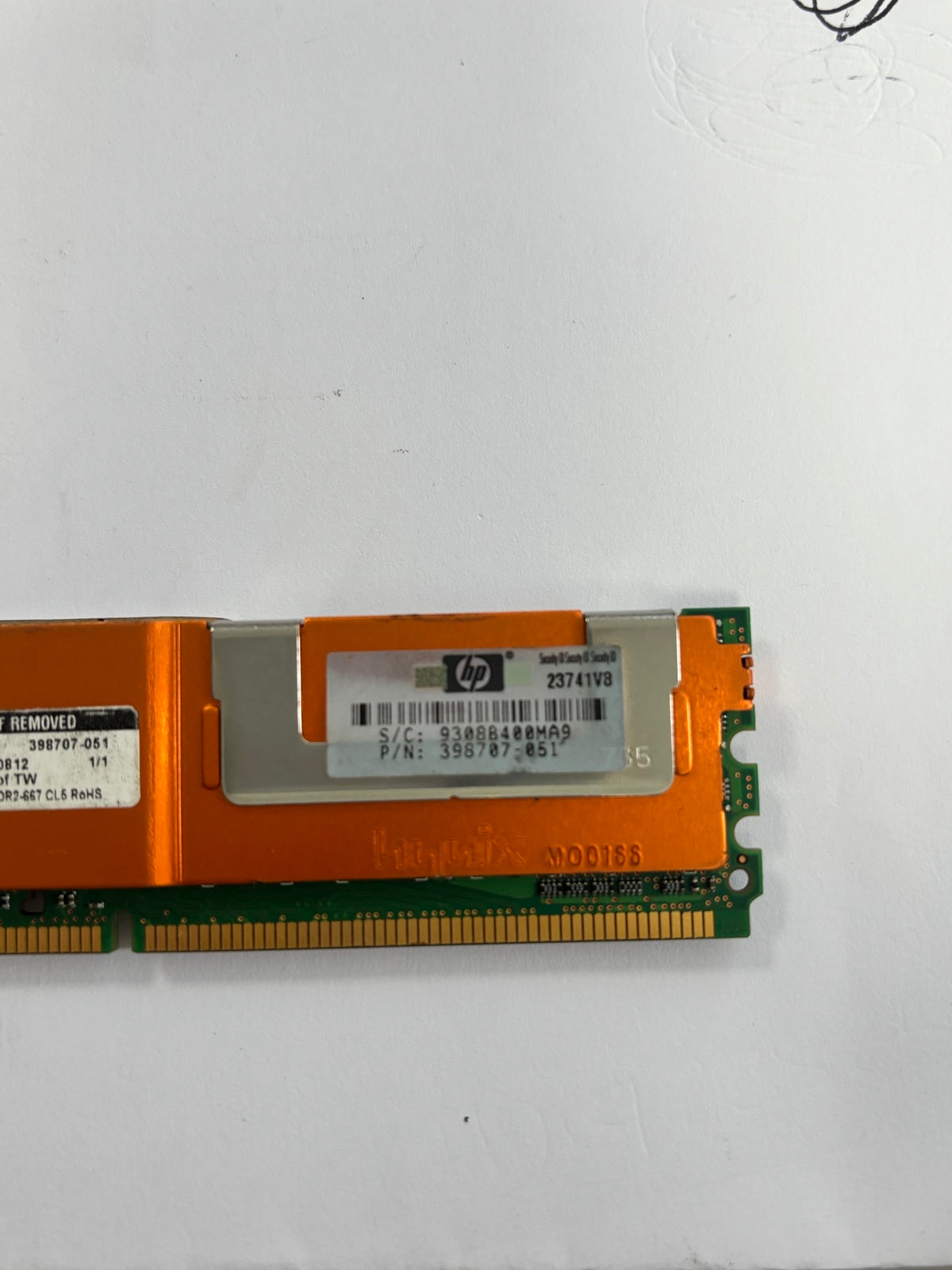 HYNIX / HP 2GB RAM STICK (HYMP525F72CP4D3-Y5 ) REF