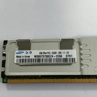 Samsung 2GB DDR2 PC2-5300FB-DIMM 240Pin 667MHz Server MEMORY ( M395T5750EZ4-CE66 ) USED