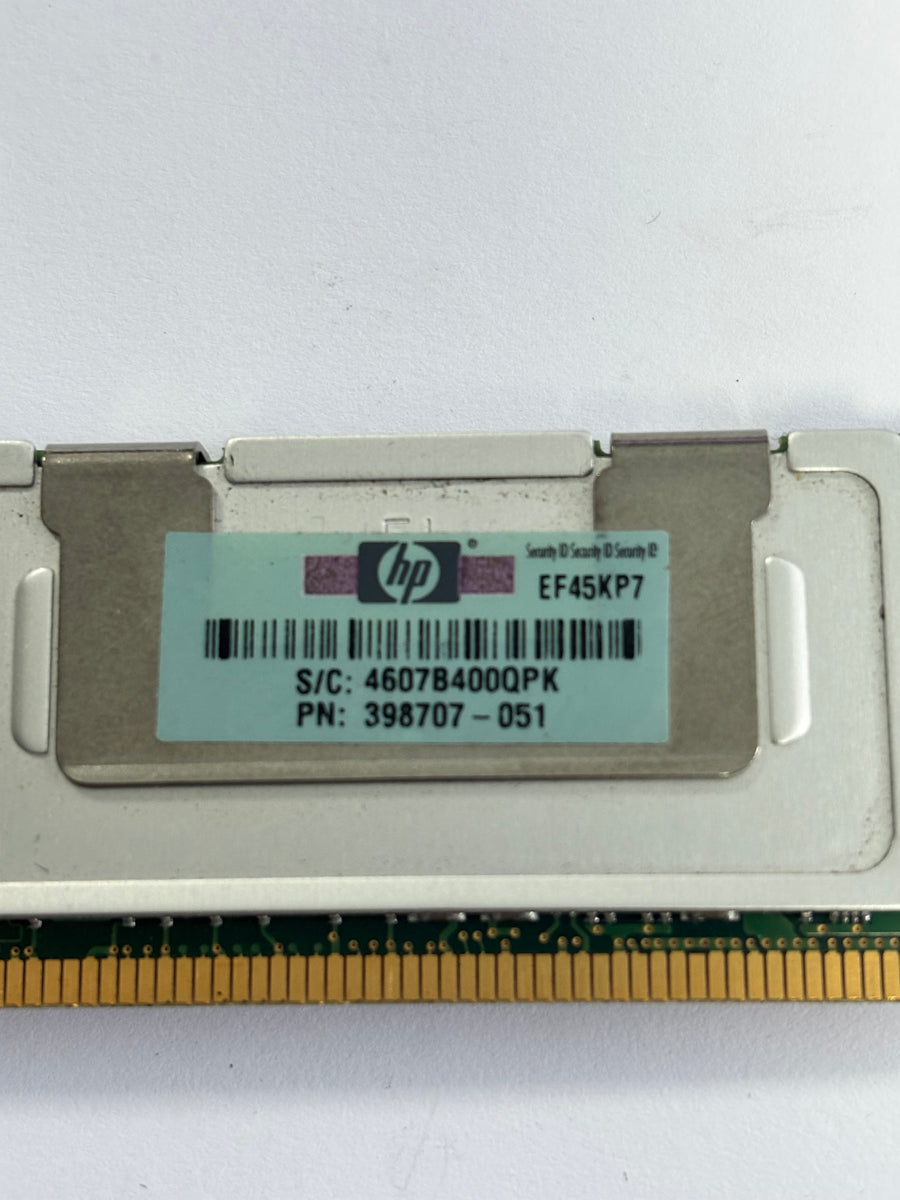 Samsung 2GB DDR2 PC2-5300FB-DIMM 240Pin 667MHz Server MEMORY ( M395T5750EZ4-CE66 ) USED