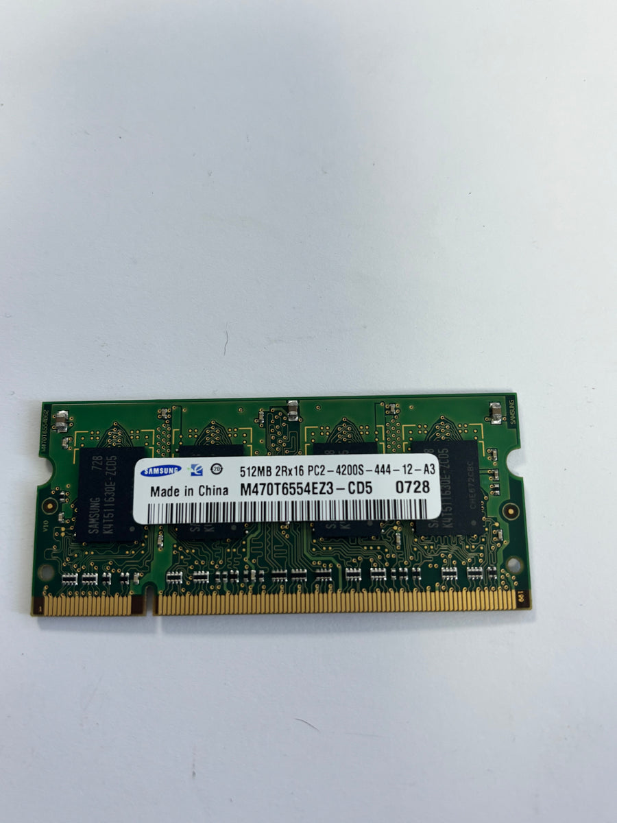 Samsung 512MB PC2-4200 200pin DDR2 Laptop Memory ( M470T6554EZ3-CD5 ) REF