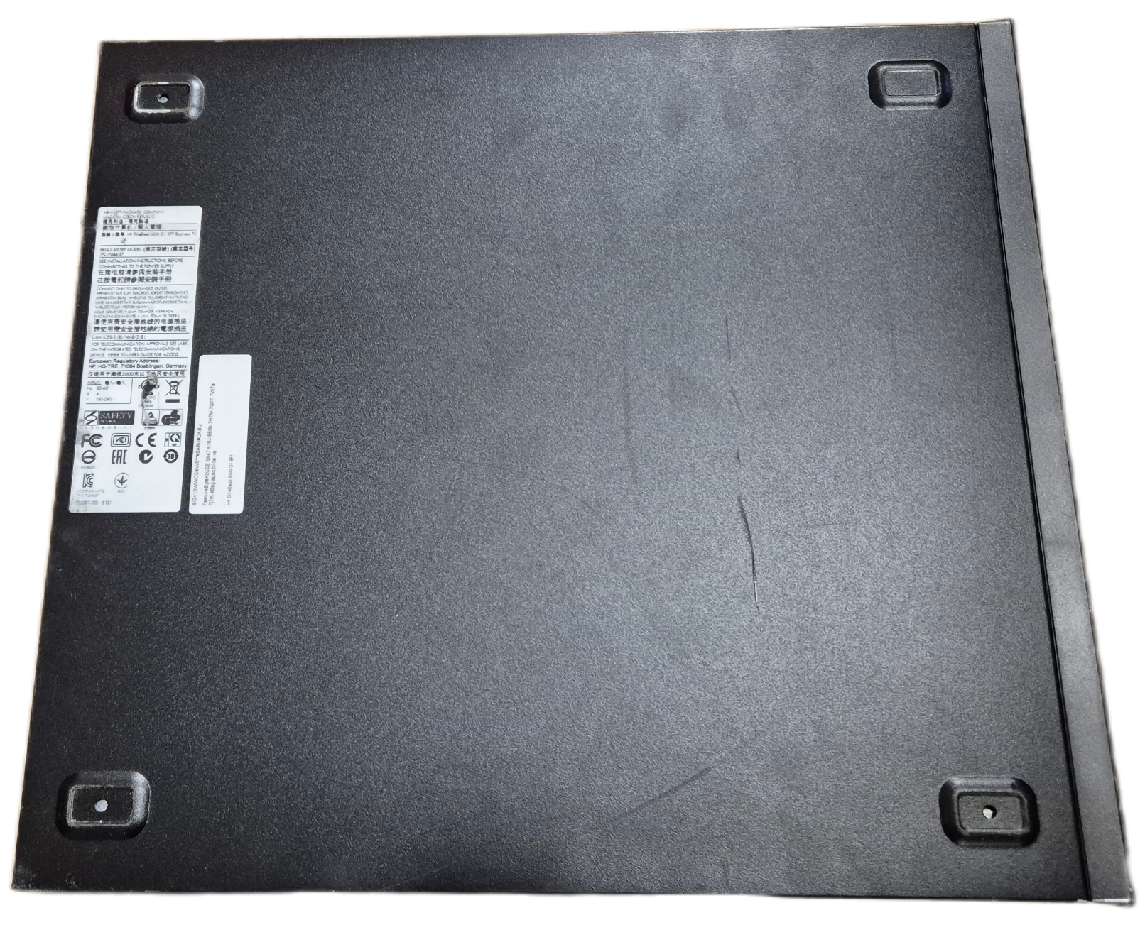 HP EliteDesk 800 G1 SFF 500GB HDD 8GB RAM DVD i5-4570s 3.2GHz Linux ( H5U03ET#ABU ) USED