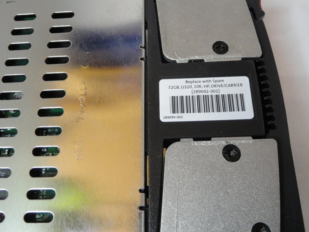 Maxtor HP 72GB SCSI 80 Pin 10Krpm 3.5in HDD in Caddy ( 8B073J0 306637-002 BD072863B2 271837-004 3R-A4147-AA 289042-001 ) REF