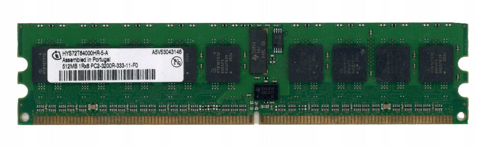Infineon HP 512MB PC2-3200 DDR2-400MHz ( HYS72T64000HR-5-A 345112-551 ) REF