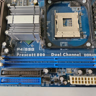 ASRock Socket 478 Intel MicroATX Motherboard ( P4i65G ) USED