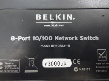 Belkin F5D5131-8 8-Port Network Switch ( F5D5131-8 F5D5131-8    Belkin )