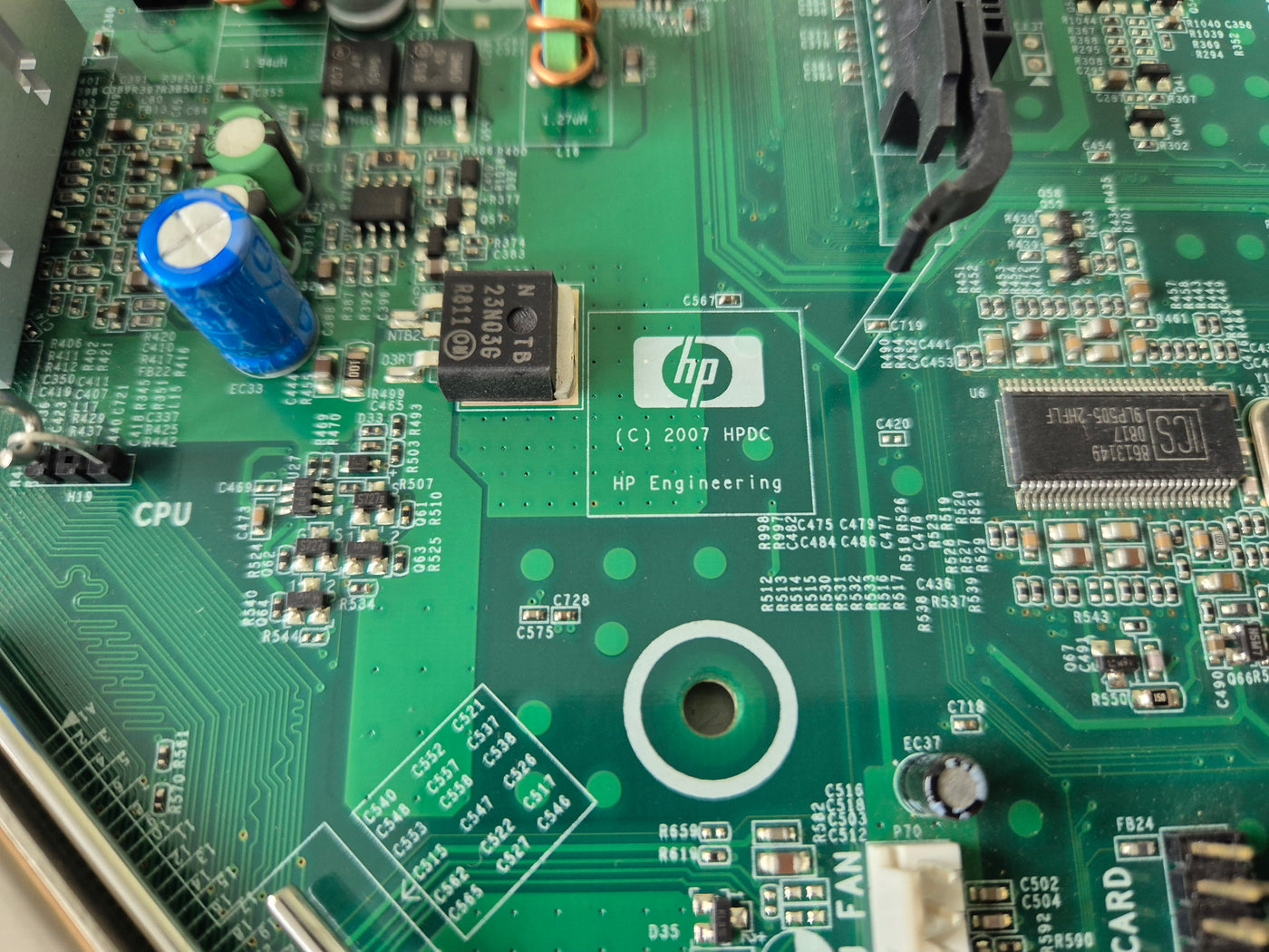 HP DC7800 CMT LGA775 BTX System Board ( 437795-001 437354-001 437355-000 ) USED