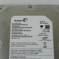 Seagate 250GB SATA 7200rpm 3.5in HDD ( ST3250624NS 9BF143-501 ) REF