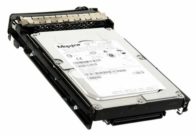 HP Maxtor 72.8GB SCSI 80 Pin 10Krpm 3.5in HDD in Caddy ( 8J073J0 356910-007 BD0728A4B4 404670-003 3R-A6398-AA 404709-001 ) USED