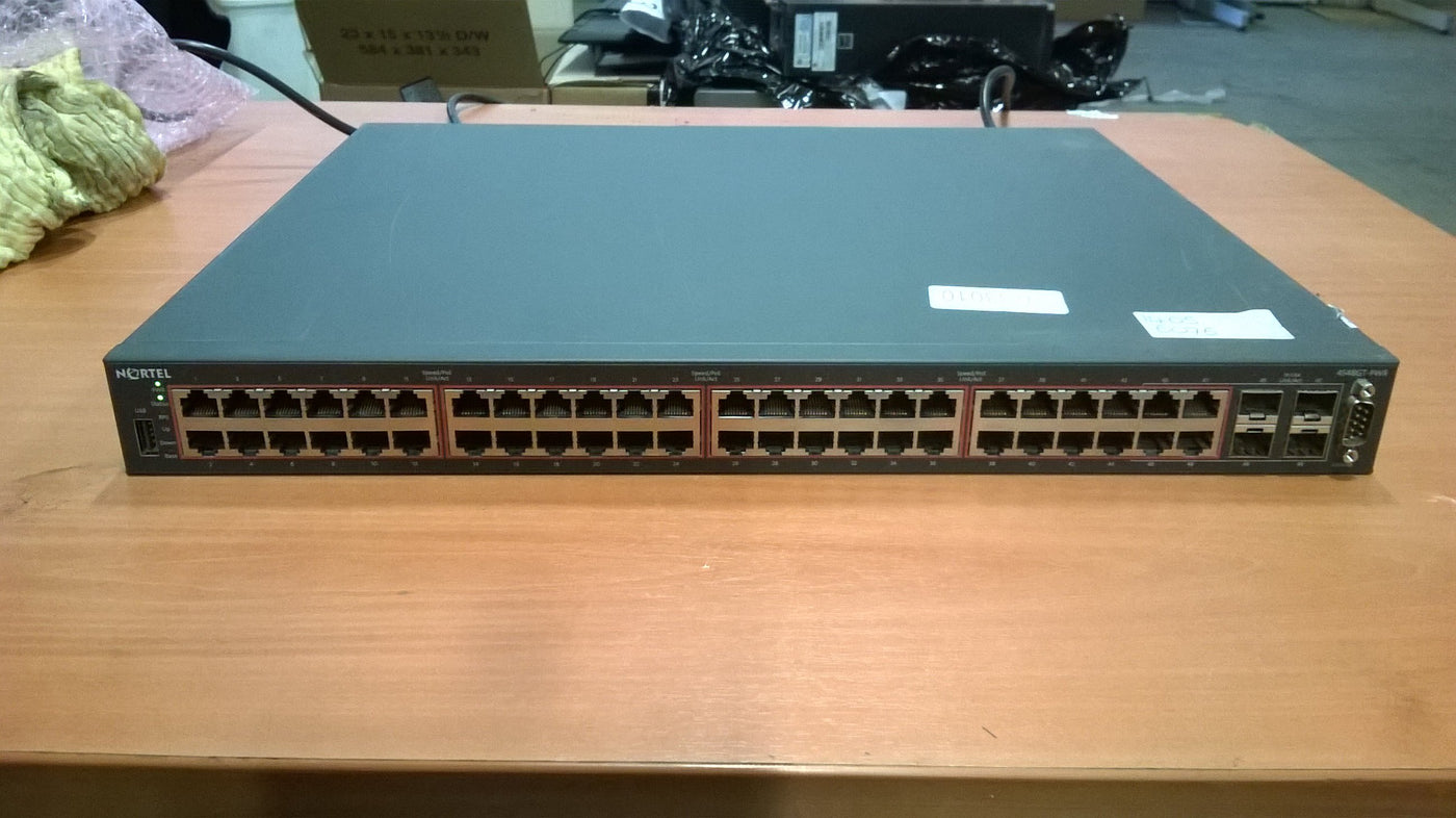 NORTEL ETHERNET ROUTING SWITCH 4548GT-PWR (AL4500A14-E6 USED)