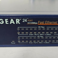 Netgear 24 Port 10/100 Fast Ethernet Network Switch ( FS524 ) USED