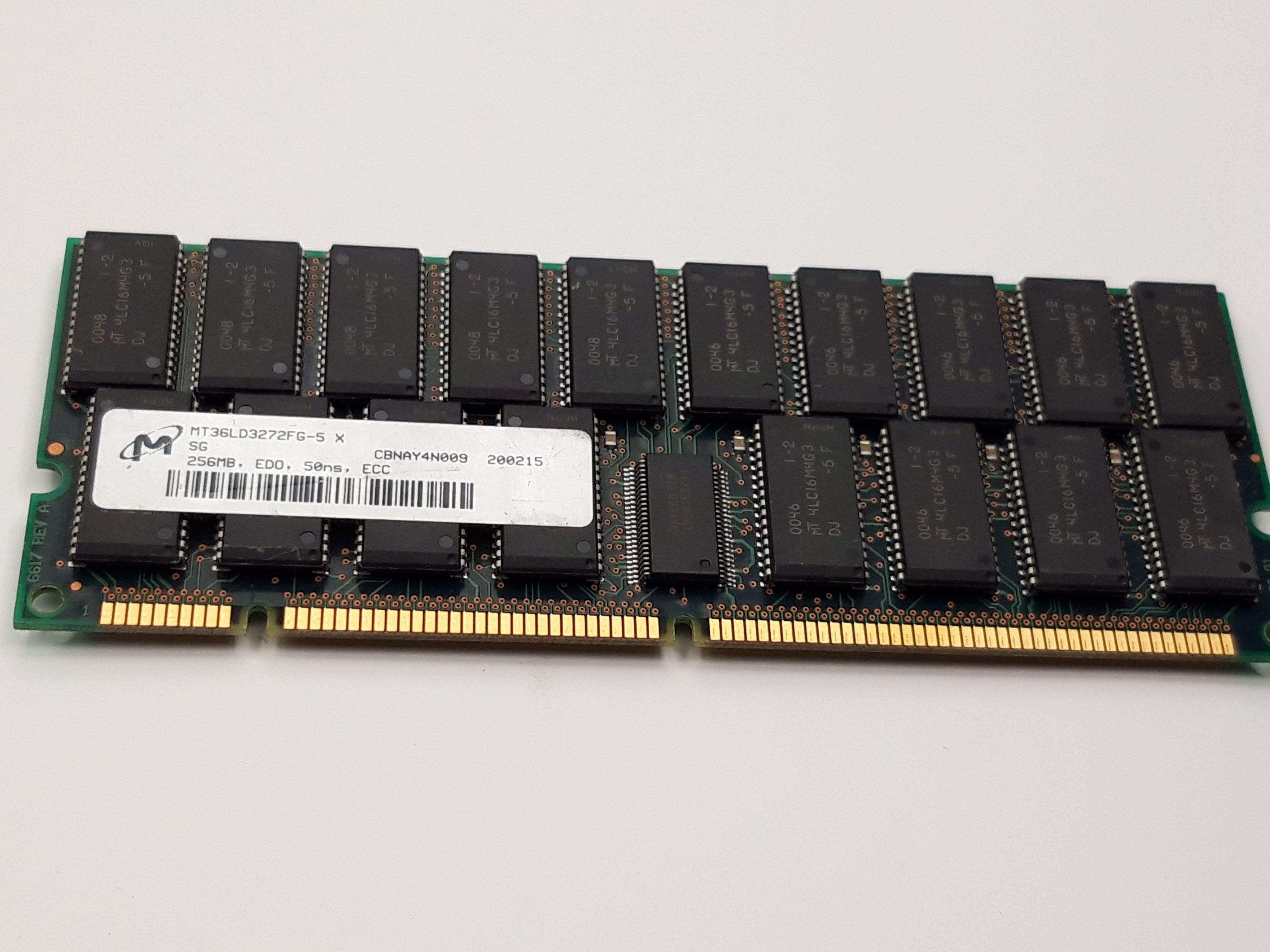 Sun/Micron 256MB EDO 50ns ECC (370-3799-02)(MT36LD3272FG-5) REF