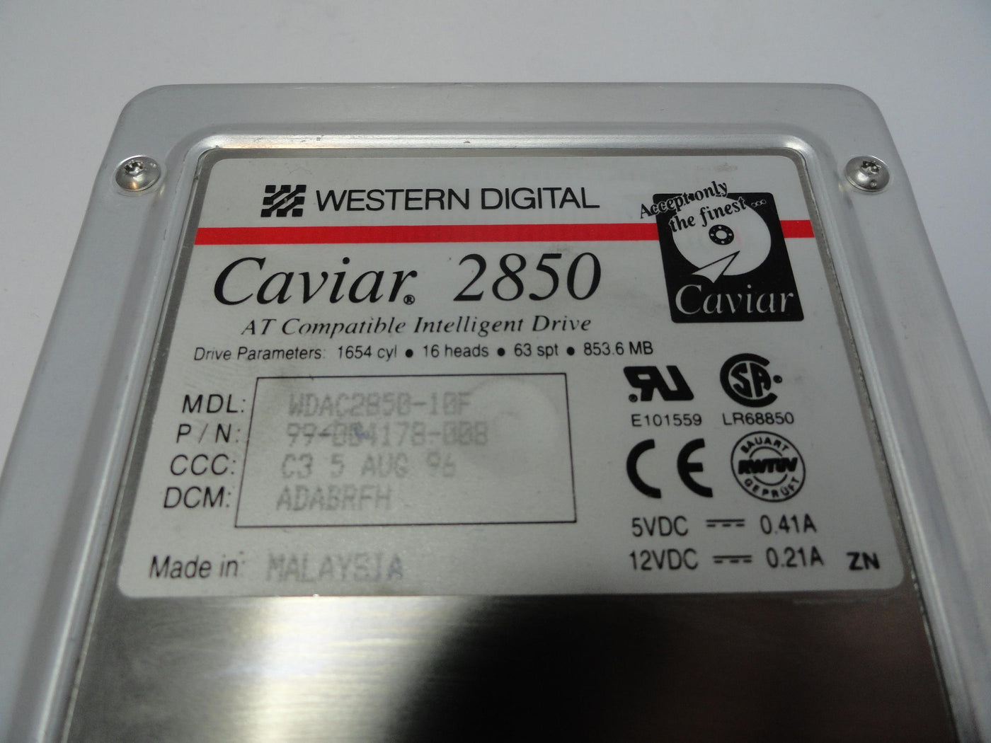 99-004178-008 - Western Digital 853Mb IDE 5400rpm 3.5in HDD - Refurbished